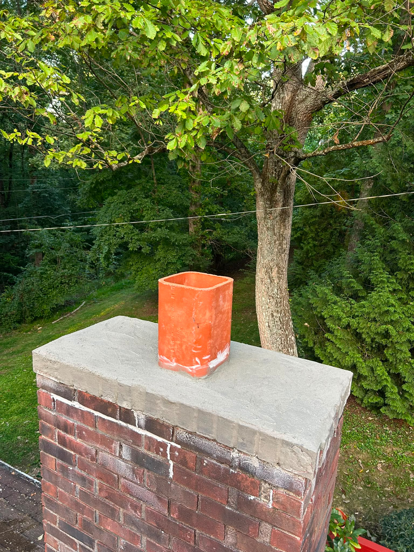 Crown & Flue Tile Rebuild โ after