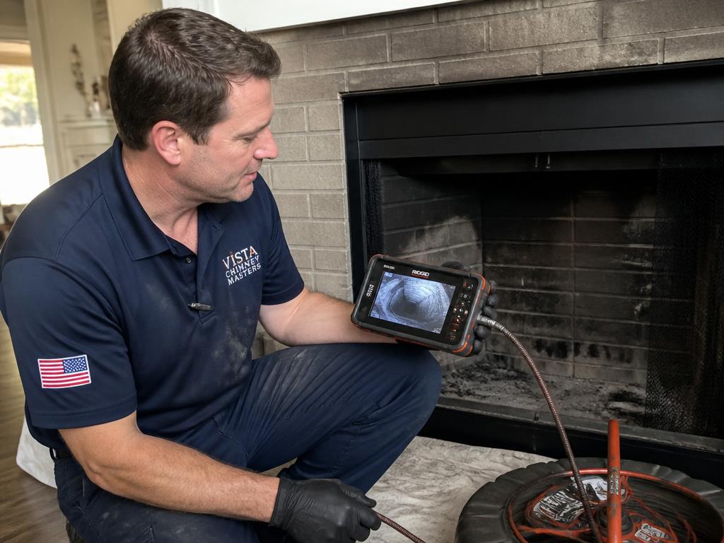 Chimney Inspection service by Vista Chimney Masters
